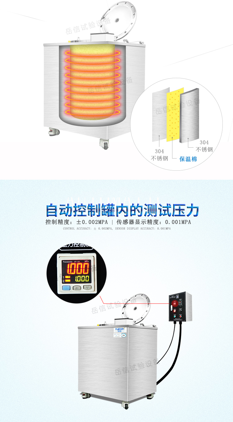 溫度可調(diào),通過數(shù)顯溫控表設置