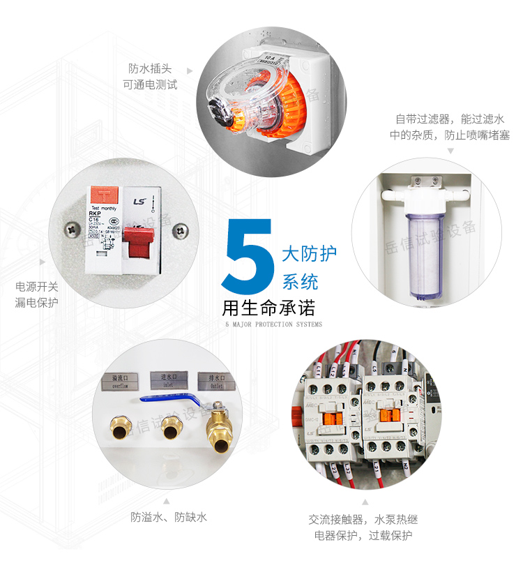 IPX34淋雨測(cè)試，擺管正反轉(zhuǎn)
